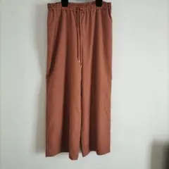 美品　INDIVI　　インディヴィ　スカンツ　ワイドパンツ　サイズ13 LL
