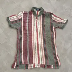 90s 00s Polo by Ralph Lauren ストライプポロシャツ