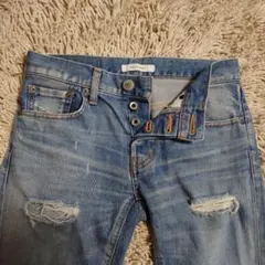 moussyマウジークラッシュデニム　24