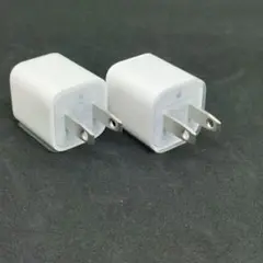 【新品未使用】純正品 iPhone 充電器ACアダプター  2個セット