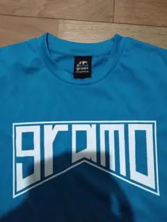 gramo 半袖Tシャツ ブルー サイズs フットサルのサムネイル