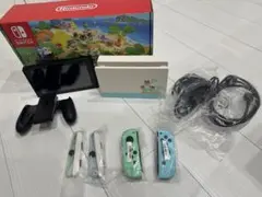 NintendoSwitchあつまれどうぶつの森セットソフトなし箱付き付属品完備
