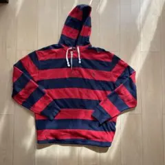 希少 90s Polo by Ralph Lauren ストライプパーカー XL