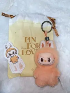 ラブブ LABUBU イニシャル ペンダント《J》