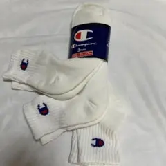 新品　Champion/ソックス 3足セット 25-27cm ホワイトのサムネイル