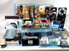 【動作テスト良好】旧Windows用PCパーツ　ドライバーCD　その他