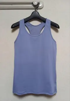 薄紫色 タンクトップ ヨガウェア