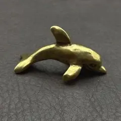真鍮 置物 アンティーク ヴィンテージ ハンドメイド 動物 イルカ 海豚21
