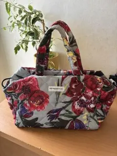 KEI Hayama PLus 花柄キルティングバッグ