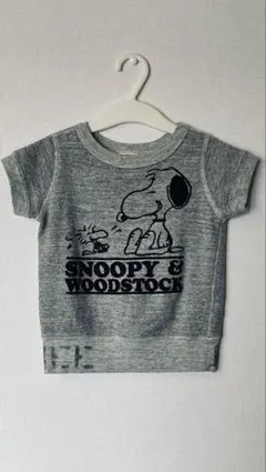 【新品】デニムダンガリー　ロンハーマン　スヌーピー　半袖スウェット Ron Herman別注デニムダンガリーSNOOPYスウェット半袖100 - メルカリ
