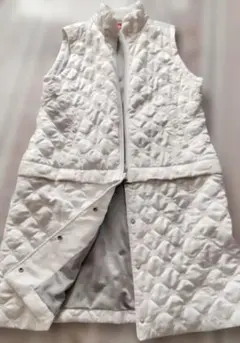 marie claire ホワイトゴルフベスト