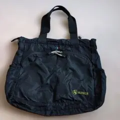 AIGLE エーグル 2way ショルダートートバッグ ブラック ②