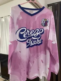 Cerezo Osaka 応援シャツ ピンク 長袖