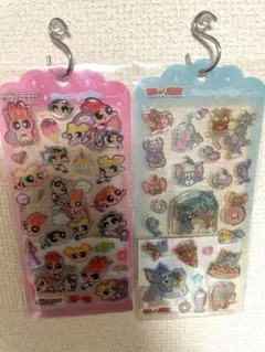 （正規品）パワーパフガールズ トムとジェリー ドロップジュエリー2枚セット