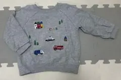 プティマイン　petit main トレーナー 100㎝　車