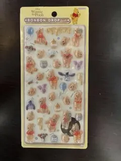 ボンボンドロップシール プーさん ディズニー