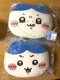 未開封 ちいかわ ハチワレだらけくじ フェイスクッション 下剋上 …って