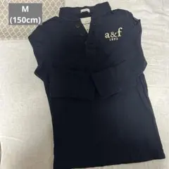 abercrombie 長袖カットソー(ロンT) M ネイビー　150cm