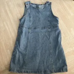 ユナイテッドアローズ⭐︎デニム ノースリーブ ジャンバースカート