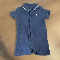 Ralph Lauren ネイビー ポロロンパース 9M