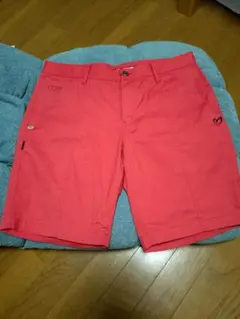 マスターバニー ゴルフ用ハーフパンツ レッドのサムネイル