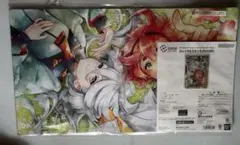 ガンダムカードゲーム 公式プレイマット スレッタ＆ミオリネ カード