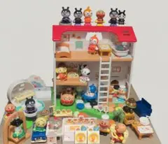 【セット】アンパンマン コロコロパン工場ハウス と指人形など【まとめ売り】
