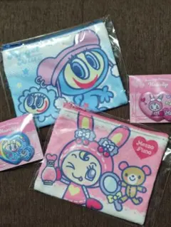メゾピアノエンジェルブルー ポーチ 前髪クリップ