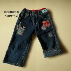 ダブルビー 豪華パンツ ハーフパンツ 120サイズ