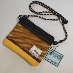 【新品未使用】Lisa Larson サコッシュ マスタードイエロー 北欧のサムネイル