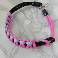 カラフルパラコード携帯ストラップ