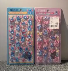 【正規品！】ボンボンドロップシール　スティッチ　２種セット