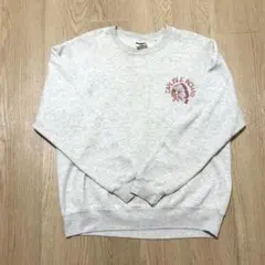 USA製Jerzees グレー スウェット カールライス・インディアンズ刺繍
