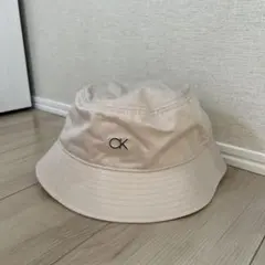 CalvinKlein　バケットハット ホワイト