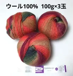 【値下げ】エレガントヤーンズ《Kaleidoscope》 100g×3玉