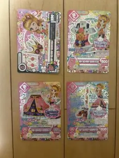 アイカツ Dreamy Crown カードセット 4枚