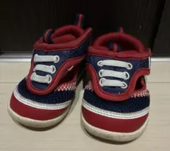 VANS ネイビー/レッド スニーカー