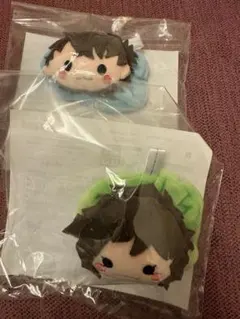 一番くじ 名探偵コナン Ｃ賞黒羽快斗 Ｃ賞世良真純 マスコットシュシュ2個セット