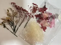 ドライフラワー 髪飾り　成人式　卒業式　入学式　結婚式　ヘアピン