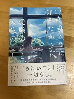 17歳のときに知りたかった受験のこと、人生のこと。　びーやま　高田ふーみん