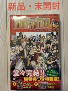 未開封 FAIRY TAIL 63 限定版 特装版 フェアリーテイル 小冊子 2026年最新】FAIRY TAIL(63)の人気アイテム - メルカリ