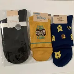 ディズニー レディース 靴下 3点セット