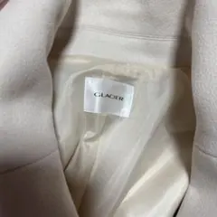 GLACIER アイボリー ノーカラージャケット