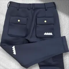 美品 ムータマリン 裏起毛 ストレッチパンツ 1 ベージュ - メルカリ