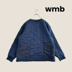 wmb キルトポケット　プルオーバー　ネイビー Mサイズ ワークマン 中綿