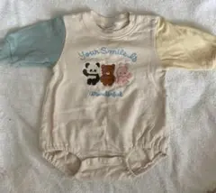 バースデイ　フタフタ70長袖ロンパース