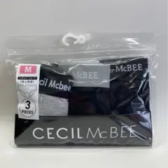 新品 セシルマクビー レディース ショーツ 3枚セット M インナー 下着