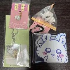 ちいかわ カード シール マスコット キーホルダー モモンガ セット