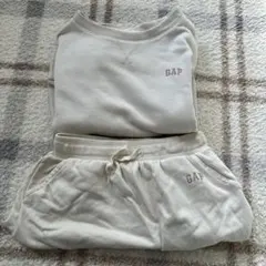 GAP セットアップ スウェット　トレーナー スカート アイボリー