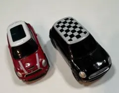 2台セット ミニクーパー 赤と黒